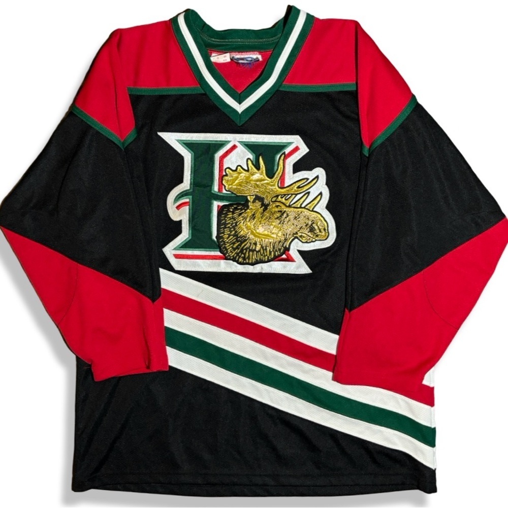 Vintage Halifax Moose Heads Hockey Jersey